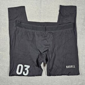 NOBULL NFL Combine Authentic Mens Compression Leggings Black XL Training Tights